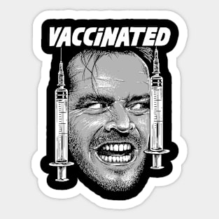 vacinated Sticker